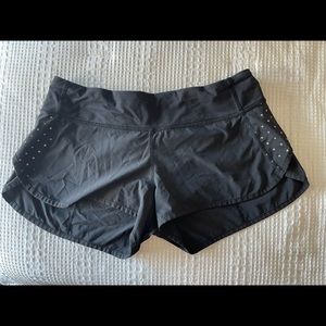 Polka Dot Lululemon shorts size 8